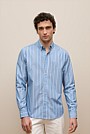 Regular Fit Poplin Stripe Long Sleeve Shirt