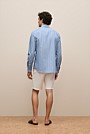 Regular Fit Poplin Stripe Long Sleeve Shirt