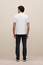 Cotton Jacquard Stripe T-shirt