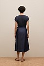 Denim Wrap Skirt