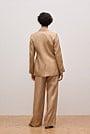 Linen Twill Double Breasted Blazer