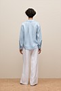 Yarn Dyed Linen Popover Shirt