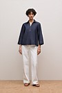 Denim Popover Shirt