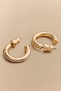 Lutra Hoop Earrings
