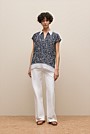 Carraway Cap Sleeve Blouse