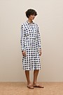 Tide Linen Long Sleeve Shirt Dress