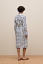 Tide Linen Long Sleeve Shirt Dress