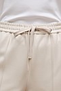 Ponte Pintucked Wide Leg Pant