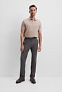 Australian Merino Short Sleeve Button Knit Polo