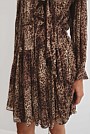 Print Cheetah Mini Dress