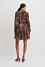 Print Cheetah Mini Dress