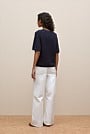 Textured 3/4 Sleeve Knit