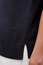 Cotton Cashmere Half Sleeve Polo