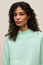 Boucle Mock Neck