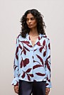 Karra Satin Popover Blouse