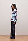 Karra Satin Popover Blouse