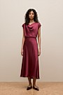 Satin Bias Cut Skirt
