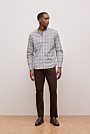 Regular Fit Reed Poplin Long Sleeve Shirt