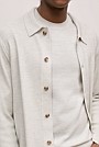 Merino Texture Knit Long Sleeve Shirt