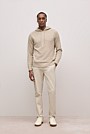 Wool Drawstring Hoodie
