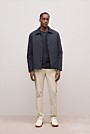 Mercerised Cotton Tipped Long Sleeve T-shirt