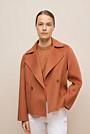 Double Faced Wool Peacoat