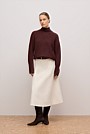 Alpaca Merino Blend Relaxed Mock Neck