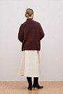Alpaca Merino Blend Relaxed Mock Neck
