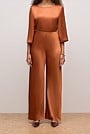 Satin Bias Cut Pant