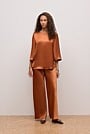 Satin Bias Cut Pant