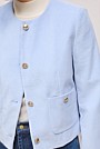 Italian Cord Button Front Jacket