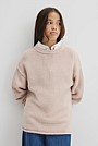 Teen Exposed Seam Knit