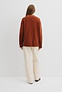 Cotton Linen Long Sleeve Knit
