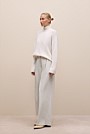 Alpaca Merino Blend Relaxed Mock Neck