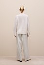Alpaca Merino Blend Relaxed Mock Neck
