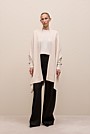 Cotton Cashmere Blend Poncho