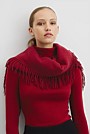 Side Fringe Scarf