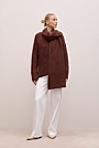 Brushed Alpaca Relaxed V Knit