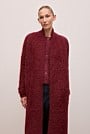 Brushed Alpaca Longline Cardigan