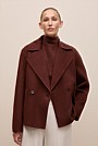 Double Faced Wool Peacoat