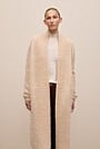 Brushed Alpaca Longline Cardigan