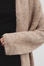 Fluffy Longline Cardigan