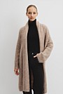Fluffy Longline Cardigan