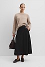 Long Sleeve Fluffy Crew Knit