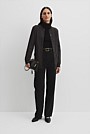 Compact Wool Longline Cardigan