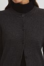 Compact Wool Longline Cardigan
