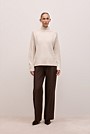 Merino Funnel Neck Pullover