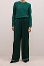 Satin Pull On Pant
