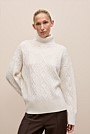 Merino Cable Rollneck