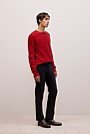Merino Cable Detail Crew